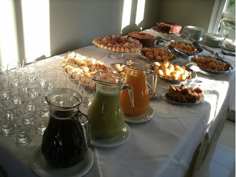 Buffet de Chá da Tarde na Vila Romana